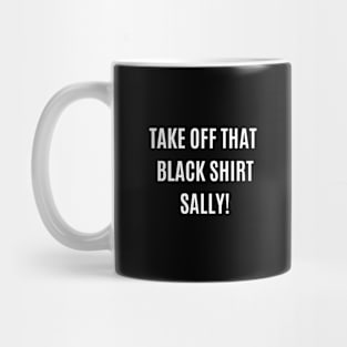 Black Shirt Sally Mug